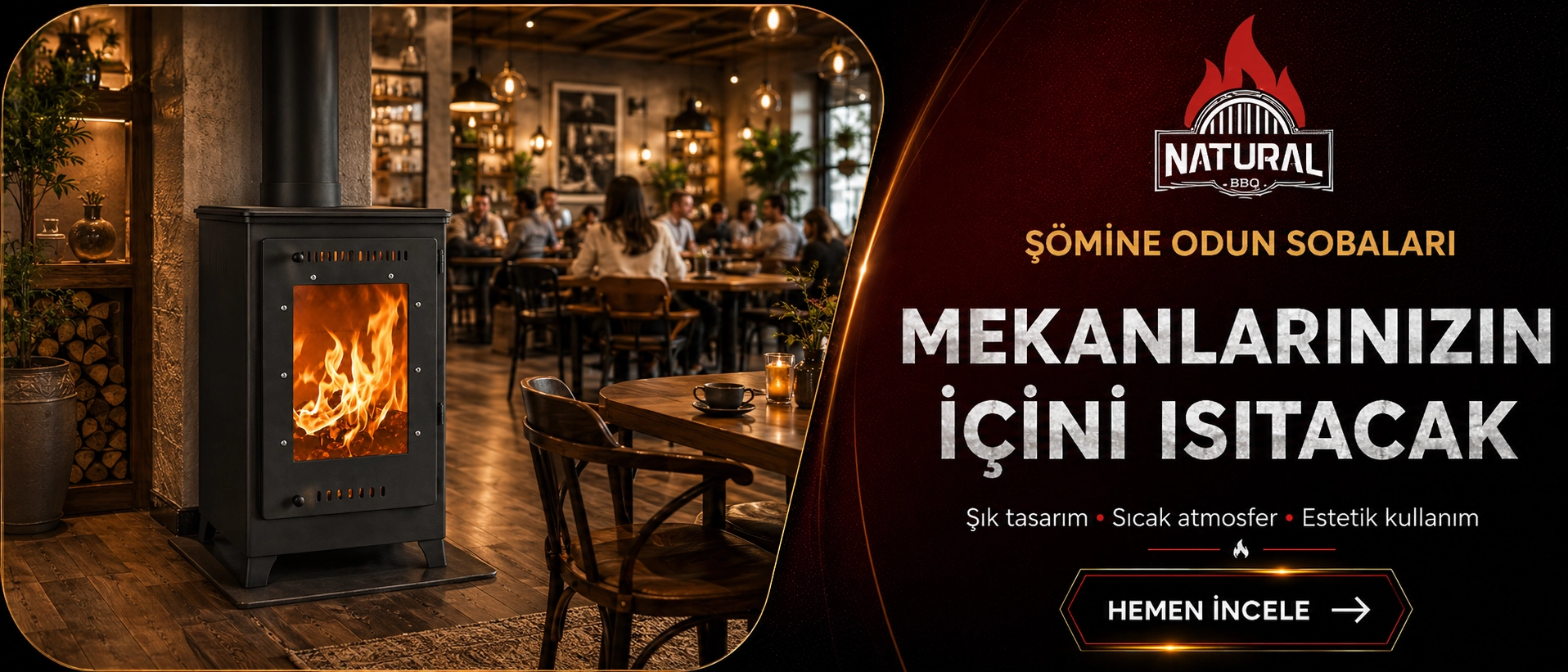 Çanakkale Mangal Kuzine Soba